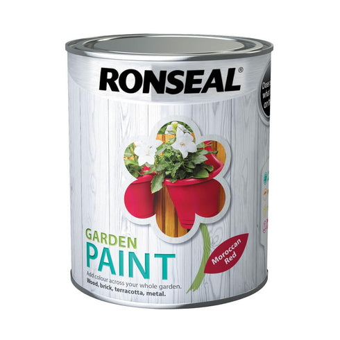 GARDEN PAINT MOROCCAN RED 750ML